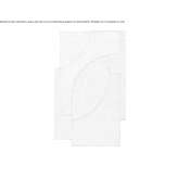 Wall decoration element made of cotton pulp Szegvar