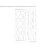 Freestanding partition wall Bykovo