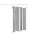 Metal and wooden screen Graested