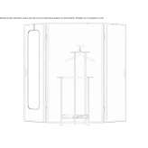 Wooden veneer screen Knaphill