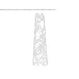 Metal clothes hanger Rokeby