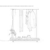 Reclaimed wooden clothes hanger Capalaba