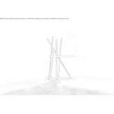Wooden console table/clothes rack Sarsoni