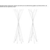 Steel clothes hanger Chutove
