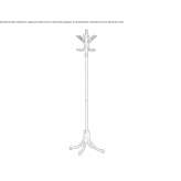 Wooden clothes hanger Remich