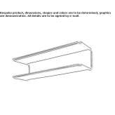 Clothes rack/wall shelf Prusanky