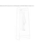 Fabric clothes hanger Luckey