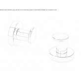 Brass wall hanger for wall mounting Theillay