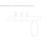Metal clothes rack/wall shelf Muskego