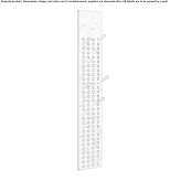 Bamboo clothes hanger mounted on the wall Minto