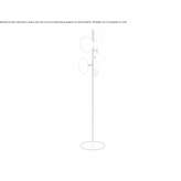 Solid wood clothes rack Nebbiuno