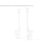 Cement coat stand Bazzano