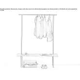 Oak clothes hanger Chora