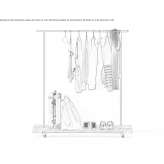 Oak clothes hanger Chora