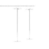 Metalowy wieszak na ubrania Tekman