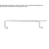 Wall hanger made of chrome-plated steel Bealeton