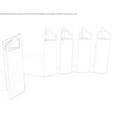 Steel waste bin/umbrella stand Kadirli