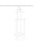 Steel service stand Knaphill