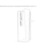 Metal service stand Creil
