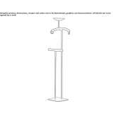 Service stand in painted metal Ryazhsk