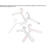 Technopolymer clothes hanger Ruhla