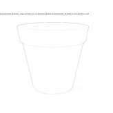 Tall round polyethylene flowerpot with lighting Campinas