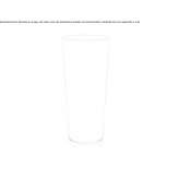 Round polyethylene flower pot with lighting Loxstedt
