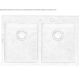 Built-in stainless steel sink Bacanora
