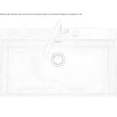 Single built-in stainless steel sink Salla