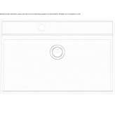 Single built-in stainless steel undermount sink Yolboyu
