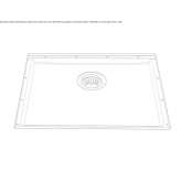 Basic stainless steel sink Toxtla