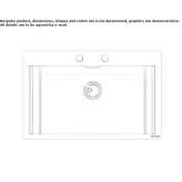 Single undermount stainless steel sink Ringelai