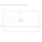 Built-in stainless steel sink Toxtla