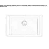 Single undermount stainless steel sink Cimin
