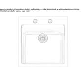 Single undermount stainless steel sink Khebda