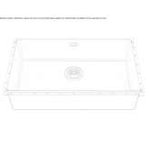 Built-in stainless steel sink Toxtla