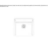 Single undermount stainless steel sink Khebda