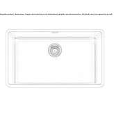 Single undermount stainless steel sink Khebda