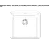 Single undermount stainless steel sink Khebda