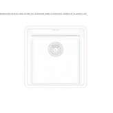 Single undermount stainless steel sink Khebda