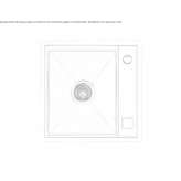 Single undermount stainless steel sink Chaltyr