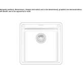 Single undermount stainless steel sink Khebda