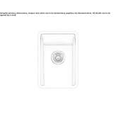 Single undermount stainless steel sink Khebda