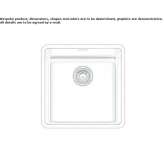 Single undermount stainless steel sink Khebda