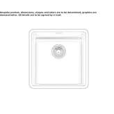 Single undermount stainless steel sink Khebda