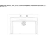 Single built-in stainless steel sink Khebda