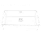 Built-in stainless steel sink Toxtla