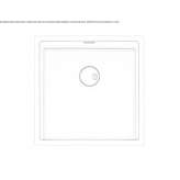 Single undermount stainless steel sink Penicuik
