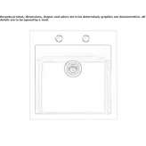 Single undermount stainless steel sink Khebda