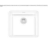 Single undermount stainless steel sink Khebda